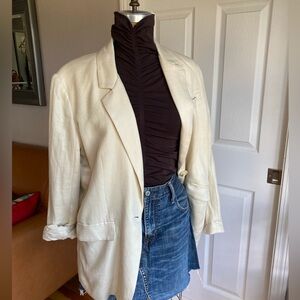 Free People loose boyfriend casual blazer/jacket